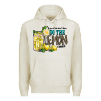Oatmeal Heather if you drink dont drive do the lemon crawl Premium Hoodie - RacoonDesign