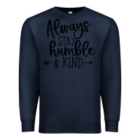 Navy kind Premium Sweatshirt - Unal Design