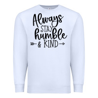 White kind Premium Sweatshirt - Unal Design