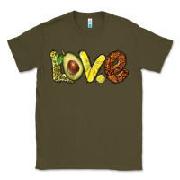 Army Green love avocado Classic Tee - BarkalooDesign