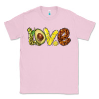 Bubblegum Pink love avocado Classic Tee - BarkalooDesign