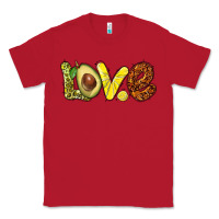 Red love avocado Classic Tee - BarkalooDesign