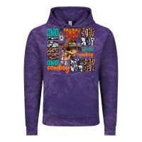 Cloud Purple cowboy Vintage Hoodie - AdoDesignShop