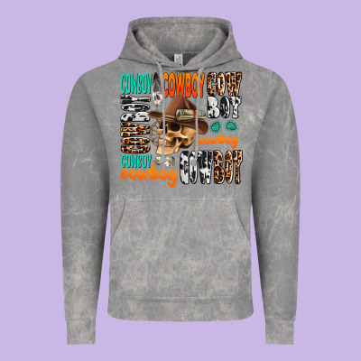 Cowboy Vintage Hoodie Designed By Adodesignshop