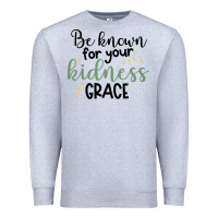 Heather Grey kidness Premium Sweatshirt - Unal Design
