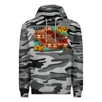 Slate Camo aztec and leopard background Premium Hoodie - HRA Design Shop