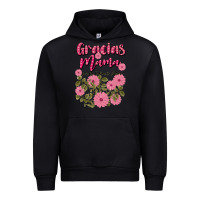 Black gracias mama por tu infinito amor Urban Hoodie - JahusDesignShop