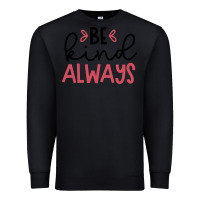 Black kind Premium Sweatshirt - Unal Design