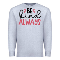 Heather Grey kind Premium Sweatshirt - Unal Design