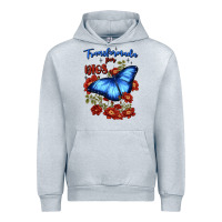 Heather Grey transformada por dios Urban Hoodie - JahusDesignShop