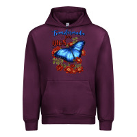 Mauve Wine transformada por dios Urban Hoodie - JahusDesignShop