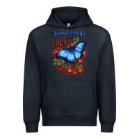 Navy transformada por dios Urban Hoodie - JahusDesignShop