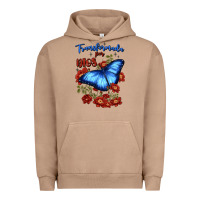 Pigment Burro transformada por dios Urban Hoodie - JahusDesignShop