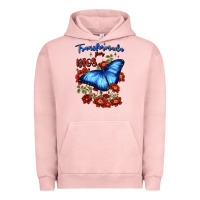 Pigment Salmon transformada por dios Urban Hoodie - JahusDesignShop