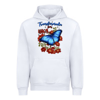 White transformada por dios Urban Hoodie - JahusDesignShop