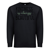 Black kindness Premium Sweatshirt - Unal Design