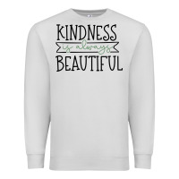 Dove Grey kindness Premium Sweatshirt - Unal Design