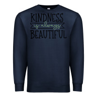 Navy kindness Premium Sweatshirt - Unal Design