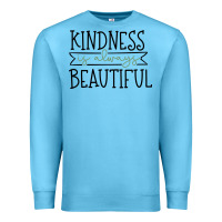 Ocean Blue kindness Premium Sweatshirt - Unal Design