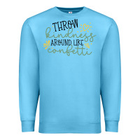Ocean Blue kindness Premium Sweatshirt - Unal Design