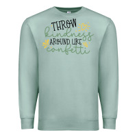 Seafoam kindness Premium Sweatshirt - Unal Design