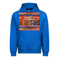 Cobalt 4th of July sparkler tribe Urban Hoodie - HRA Design Shop