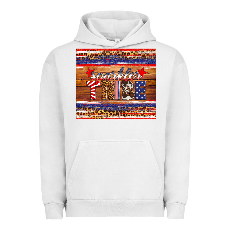 4th Of July Sparkler Tribe Urban Hoodie by HRA Design Shop | Teevron