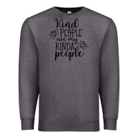 Charcoal Heather kind Premium Sweatshirt - Unal Design