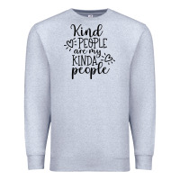 Heather Grey kind Premium Sweatshirt - Unal Design