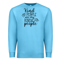 Ocean Blue kind Premium Sweatshirt - Unal Design