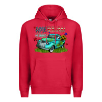 Cardinal american honey Premium Hoodie - CowhideDigitalArt