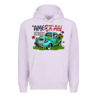 Lilac american honey Premium Hoodie - CowhideDigitalArt