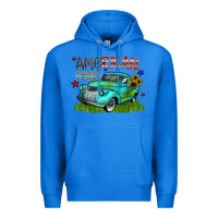 True Royal american honey Premium Hoodie - CowhideDigitalArt