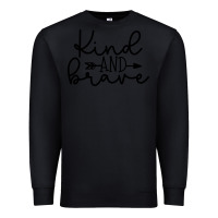Black kind Premium Sweatshirt - Unal Design