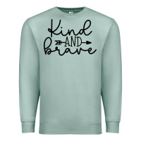 Seafoam kind Premium Sweatshirt - Unal Design
