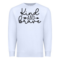 White kind Premium Sweatshirt - Unal Design