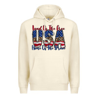 Sandshell land of the free usa Premium Hoodie - RacoonDesign