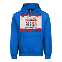 Cobalt 4th of july little miss America Urban Hoodie - HRA Design Shop
