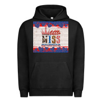 Pigment Black 4th of july little miss America Urban Hoodie - HRA Design Shop