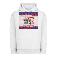 Pigment Lunar Rock 4th of july little miss America Urban Hoodie - HRA Design Shop