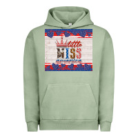 Pigment Oil Green 4th of july little miss America Urban Hoodie - HRA Design Shop