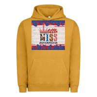 Pigment Peanut Butter 4th of july little miss America Urban Hoodie - HRA Design Shop