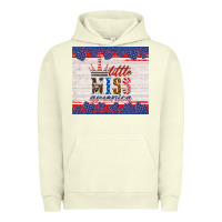 Pigment Pistachio 4th of july little miss America Urban Hoodie - HRA Design Shop