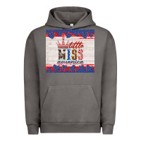 Pigment Tornado 4th of july little miss America Urban Hoodie - HRA Design Shop