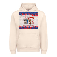 Sandshell 4th of july little miss America Urban Hoodie - HRA Design Shop