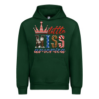 Forest Green little miss america Urban Hoodie - HRA Design Shop