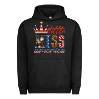 Pigment Black little miss america Urban Hoodie - HRA Design Shop