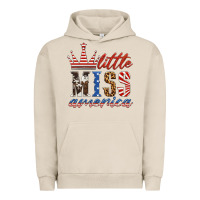 Pigment French Oak little miss america Urban Hoodie - HRA Design Shop