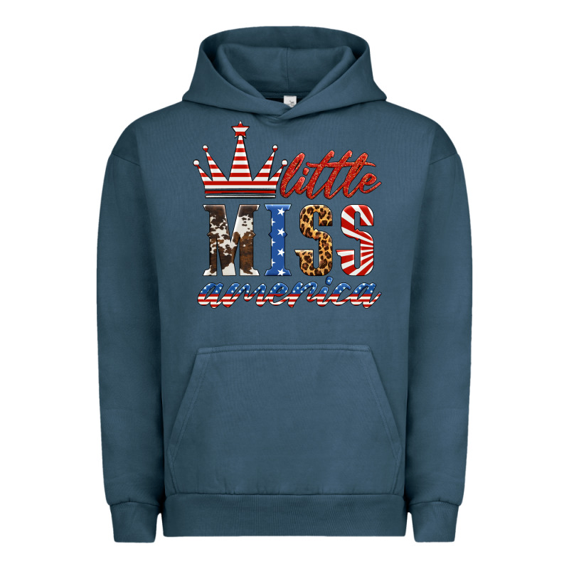 Little Miss America Urban Hoodie by HRA Design Shop | Teevron