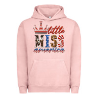 Pigment Salmon little miss america Urban Hoodie - HRA Design Shop